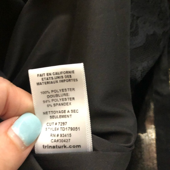 Trina Turk Rachelle Jacquard Sheath Dress Bell 2 - Picture 5 of 8